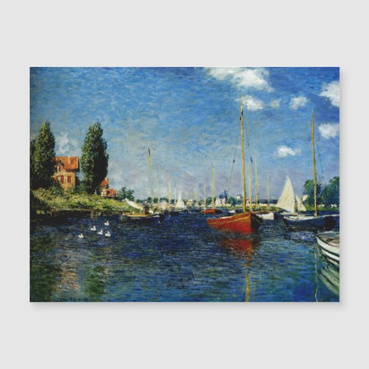 Argentijnse kunst schilderij van Claude Monet (Voorkant)