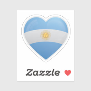 Argentijnse liefdesvlag sticker
