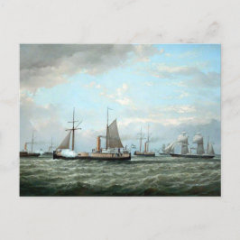 Argentijnse marineschepen 1874 briefkaart