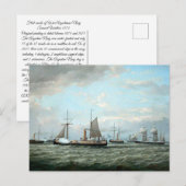 Argentijnse marineschepen 1874 briefkaart (Voorkant / Achterkant)