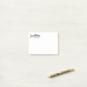 Argentijnse Menhaden Post-it® Notes (Op bureau)