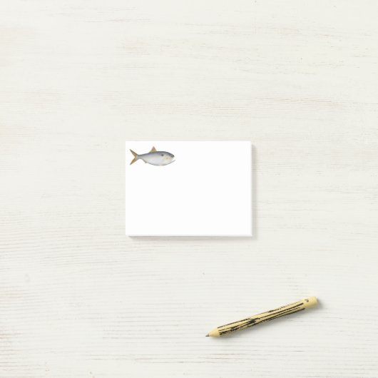 Argentijnse Menhaden Post-it® Notes (Op bureau)