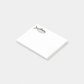 Argentijnse Menhaden Post-it® Notes (Schuin)