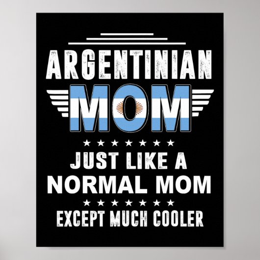 Argentijnse moeder net als normale moeder, behalve poster (Voorkant)