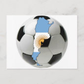 Argentijnse nationale ploeg briefkaart (Voorkant)