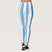 Argentijnse nationale vlag - kleuren - verticaal g leggings (Achterkant)