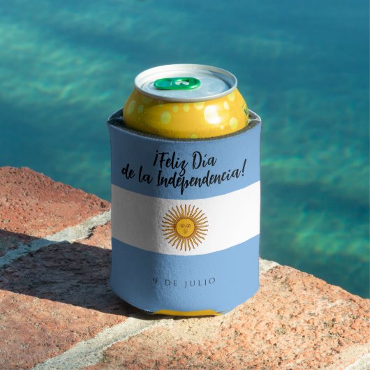 Argentijnse Onafhankelijkheidsdag vlag Blikjeskoeler (Insitu Zwembad)