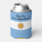Argentijnse Onafhankelijkheidsdag vlag Blikjeskoeler (Blikje Voorkant)