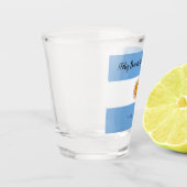 Argentijnse Onafhankelijkheidsdag vlag Shot Glas (Links)