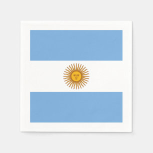Argentijnse Party Papieren servetten