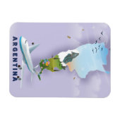 Argentijnse plattegrond magneet (Horizontaal)