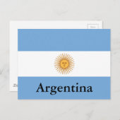 Argentijnse reistoerisme Briefkaart (Voorkant / Achterkant)