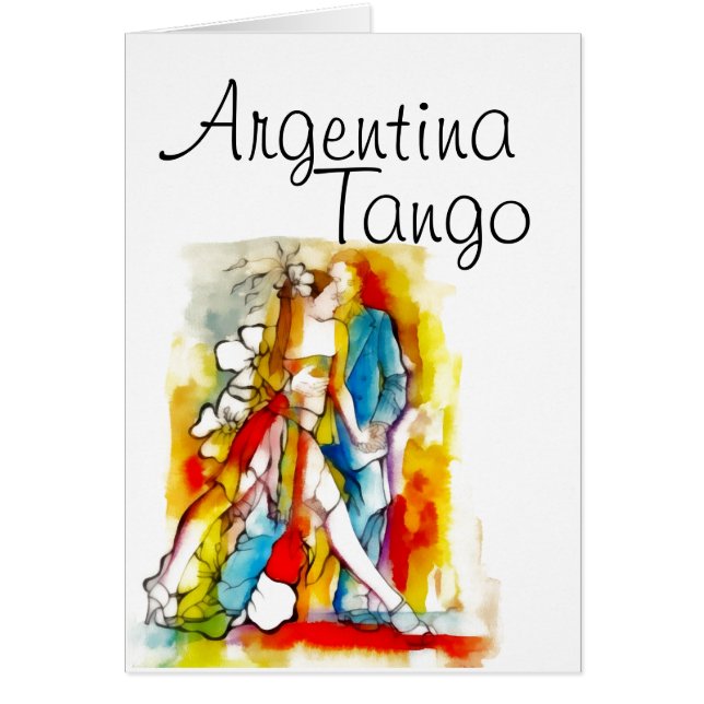 Argentijnse tango (Voorkant)