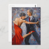 Argentijnse tango briefkaart (Voorkant / Achterkant)