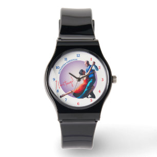 Argentijnse Tango Dans Passie Koppel Kunst Horloge