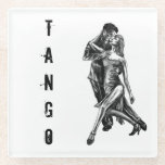 Argentijnse Tango danskunst - Glass Onderzetter<br><div class="desc">Deze elegante tango illustraties zijn een geweldige aanvulling op elk modern huis of kantoor decor. Pak dit prachtige onderzetter voor jezelf,  of geef als cadeau aan de dansenthousiast in je leven! 

Pas de weergegeven tekst aan of personaliseer deze aan uw exacte behoeften!</div>