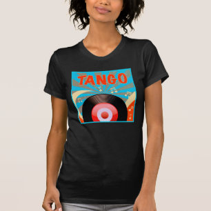  Argentijnse Tango Vinyl Record T-shirt