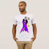 Argentijnse tangodansers t-shirt (Voorkant volledig)