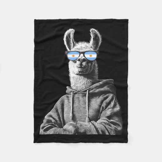 Argentijnse trots Argentijnse vlag Fleece Deken (Voorkant)