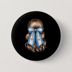Argentijnse trots Argentijnse vlag Ronde Button 5,7 Cm