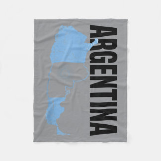 Argentijnse Vlag Argentijns Cadeau Hispanic Herita Fleece Deken