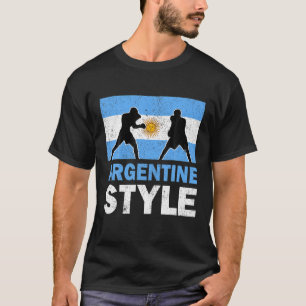 Argentijnse Vlag Argentijnse Boksclub T-shirt