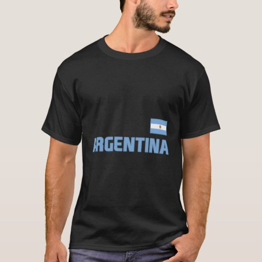 Argentijnse vlag Argentijnse Pride International G T-shirt (Voorkant)