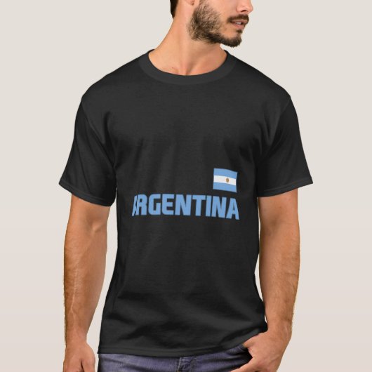 Argentijnse vlag Argentijnse Pride International G T-shirt (Voorkant)