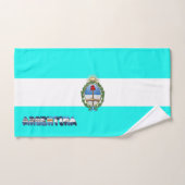 Argentijnse vlag bad handdoek (Handdoek)
