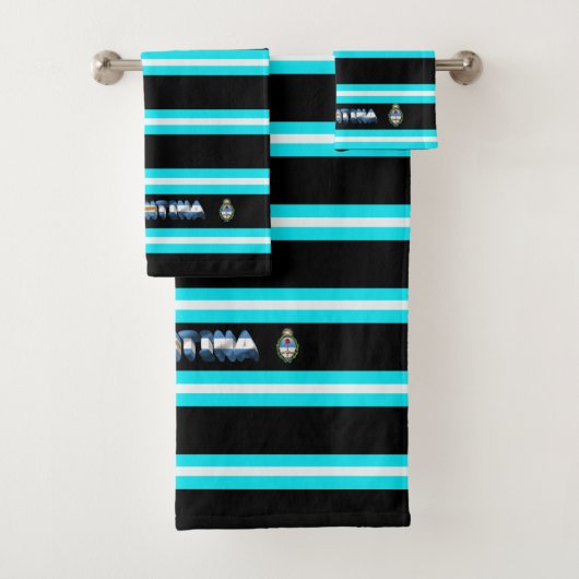 Argentijnse vlag bad handdoek (Insitu)