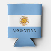 Argentijnse vlag Bandera De Argentina Blikjeskoeler (Voorkant)