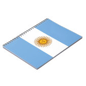 Argentijnse vlag Bandera De Argentina Notitieboek (Linkerzijde)