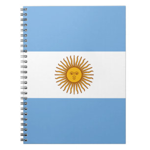 Argentijnse vlag Bandera De Argentina Notitieboek