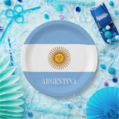 Argentijnse vlag Bandera De Argentina Papieren Bordje (Feest)