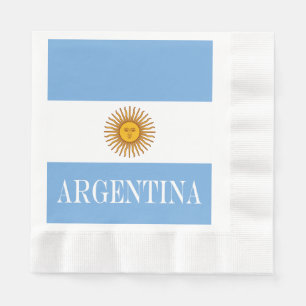 Argentijnse vlag Bandera De Argentina Servet
