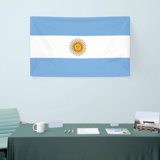 Argentijnse vlag Banner (Beurs)