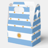 Argentijnse vlag bedankdoosjes (Geopend)