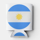 Argentijnse vlag blikjeskoeler (Achterkant)