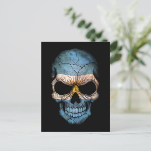 Argentijnse vlag Briefkaart (Staand voorkant)