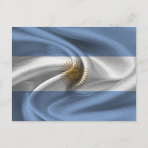 Argentijnse vlag briefkaart