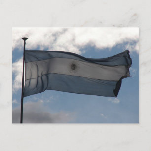 Argentijnse vlag briefkaart