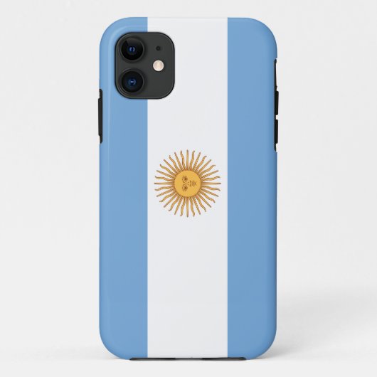 Argentijnse vlag Case-Mate iPhone case (Achterkant)