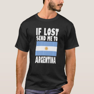 Argentijnse vlag Design Als het verloren gaat, stu T-shirt
