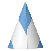 Argentijnse vlag feesthoedjes (Achterkant)