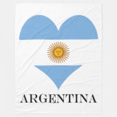 Argentijnse vlag fleece deken (Voorkant)