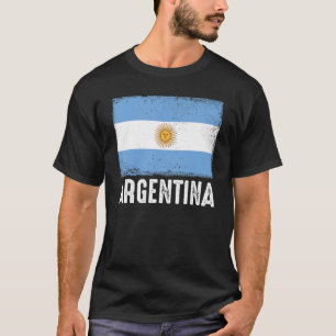 Argentijnse Vlag Football Ventilatorsport Team T-shirt