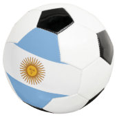 Argentijnse vlag Footballs marokker Argentinië bla Voetbal (Drie kwart)