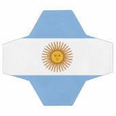 Argentijnse vlag Footballs marokker Argentinië bla Voetbal (Enkel)