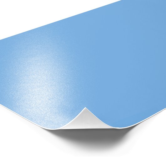 Argentijnse vlag foto afdruk (Hoek)