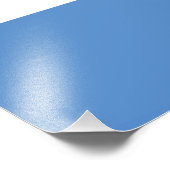 Argentijnse vlag foto afdruk (Hoek)